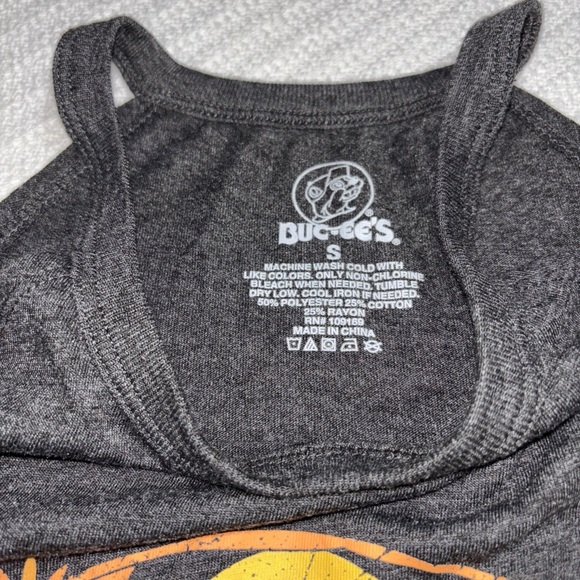 BUC-EE’S Lot Of Two Tank Top, Sweatshirt SzS Pink/Grey - Picture 4 of 12